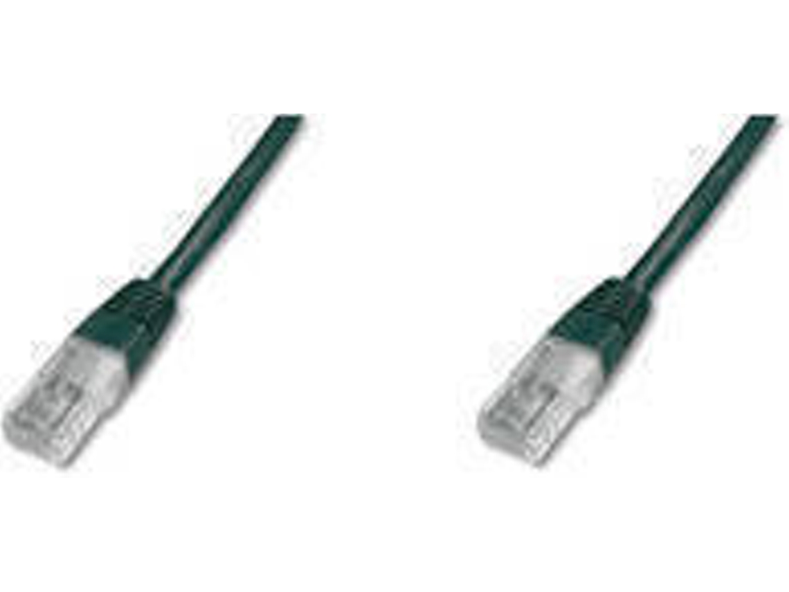 Cabo de Rede DIGITUS (RJ45 - 2 m - Preto)