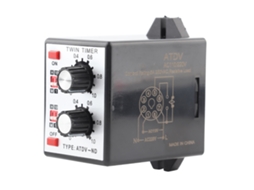 Relé de Chave de Tempo com Controle de Botão Twin Timer Atdv Nd Ac110v 220v | S/MARCA