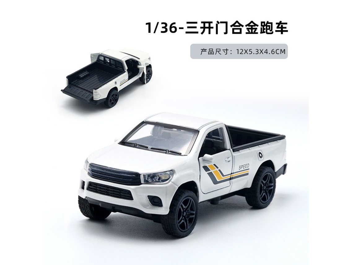 Miniatura de Carro em Escala 1/36, Feita em Metal Fundido, Presente para Crianças. MDUG