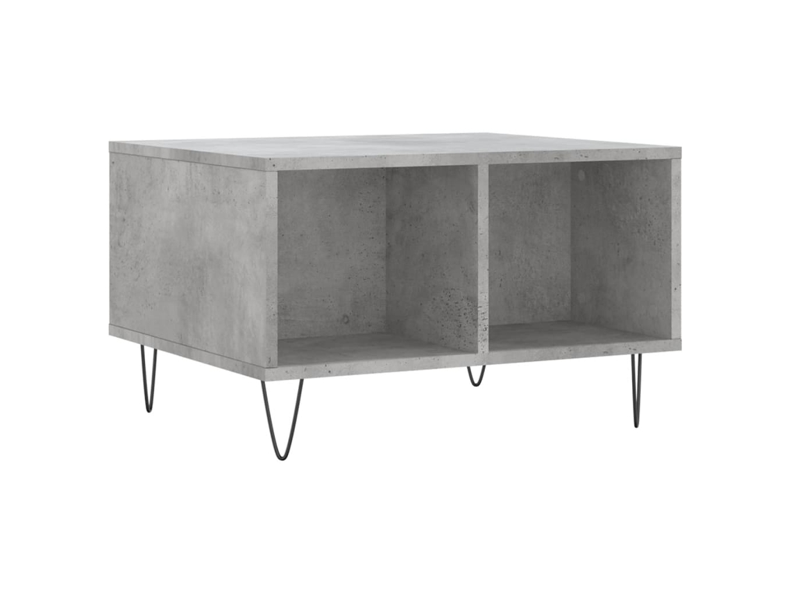 Coffee Table, Coffee Tables Vidaxl Cinzeto Madeira Processada (n/a)