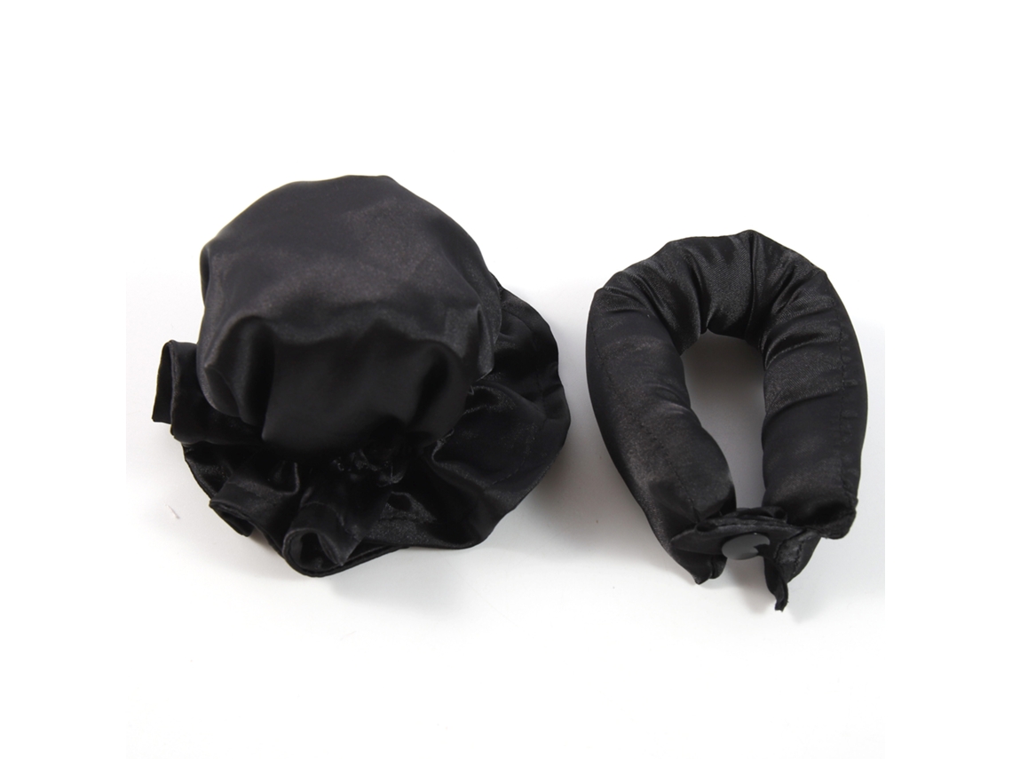 Conjunto De 2 Modeladores Cachos Sem Calor, Pretos.-aquaforge