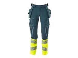 Calças Grandes Com Bolsos Pendurados Accelerate Safe 19131 Amarelo 60 / 32 MASCOT