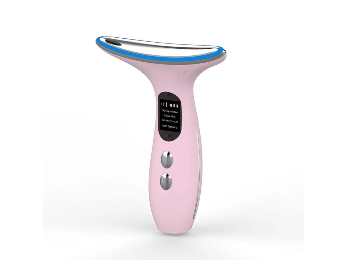 Massajador Facial Dispositivo Facial Antirrugas Dispositivo Portátil De Tonificação De Beleza Para Aperto Da Pele Com Calor De 45 ± 5 ° C E 4 Bestvite