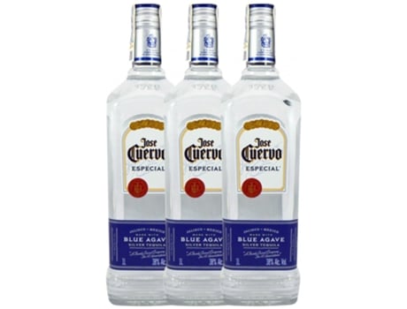 Tequila JOSÉ CUERVO José Cuervo Silver (1 L - 3 unidades)