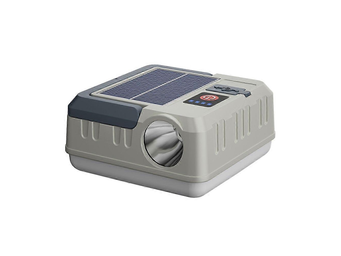 Luz Solar Portátil Para Acampamento, Lanterna Multifuncional Para Acampamento, Lanterna À Prova Dágua, Função De Banco De Energia Olysi Shop