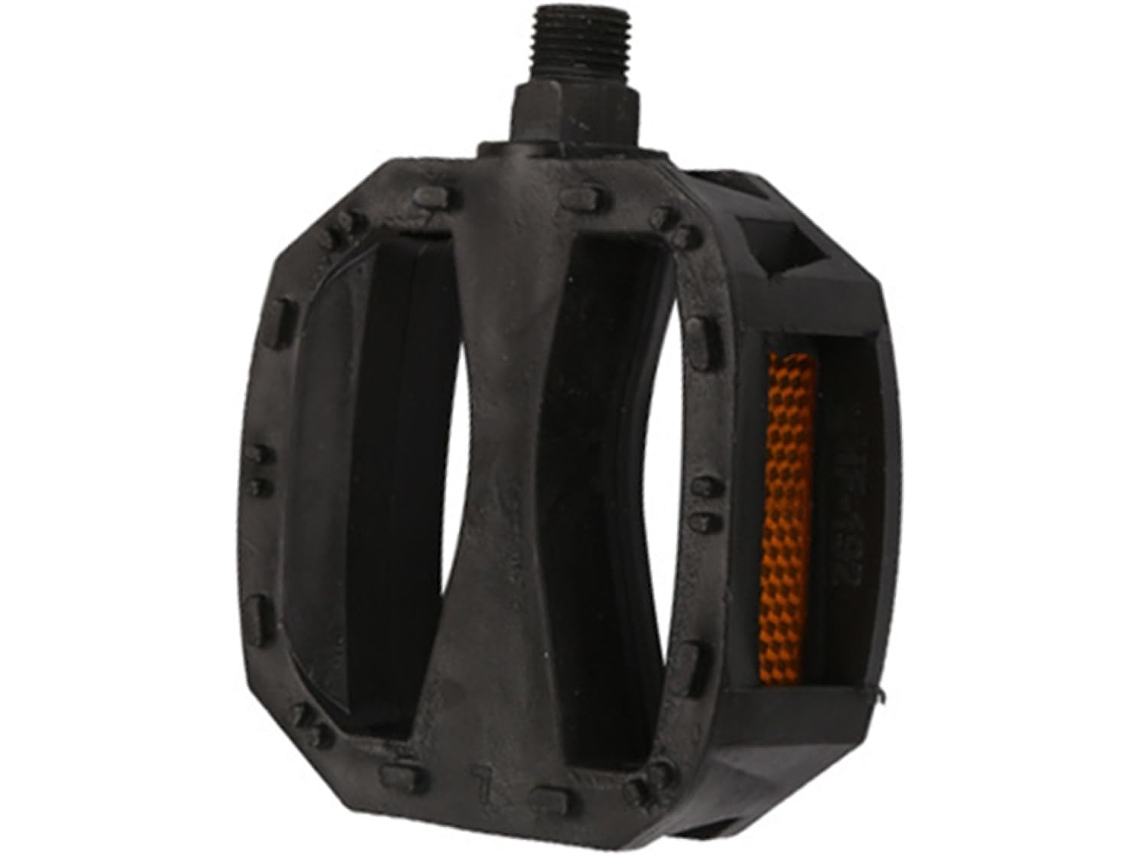 Conjunto de 3 pares de pedais de plástico para bicicleta com rosca de 13 mm E