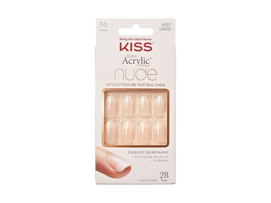 Unhas Postiças Salon Acrylic Nude Graceful