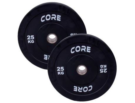 Core Juego De 2 Discos Bumper 5-25 Kg - 10 Kg
