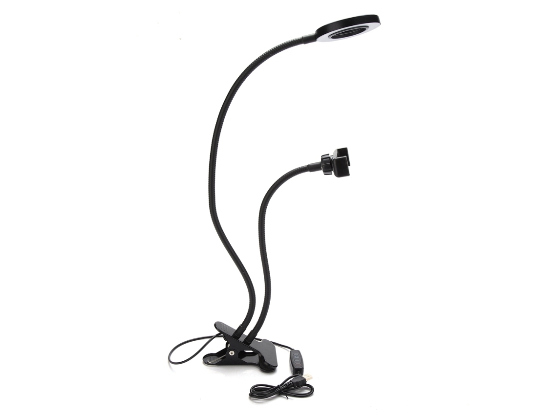Suporte De Luz Led Com Rotação 360° E Ajuste Livre