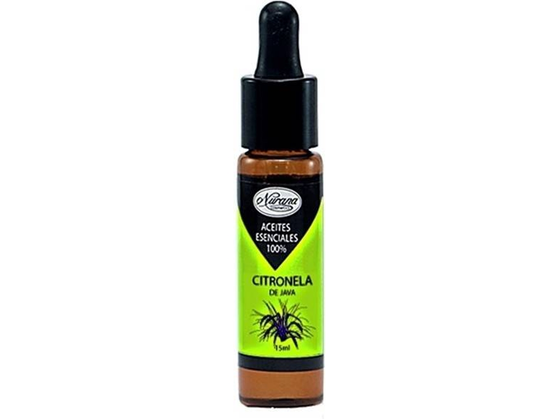 Spray para o Cabelo NURANA Citronela Essencial (15 ml )