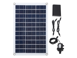Bomba De Água Solar Laxiscreed 12v Silenciosa Para Irrigação E Fontes De Água Contínua