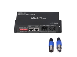 Decodificador DMX 512 de 4 canais, dimmer RGB LED, para bares, hotéis, sober bars 4A | S/MARCA