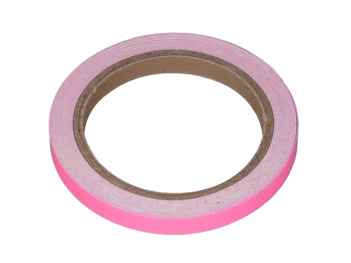 Primerox fita Fluorescente Luminosa 10m 20mm Pvc para Parede Escada Decoracao Halloween Rosa