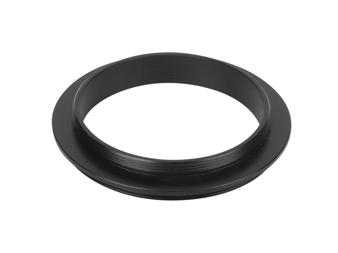 Anel Adaptador M48mm-m54mm De Aleación De Aluminio Negro Acessório Para Telescópio Astronômico 1pcs
