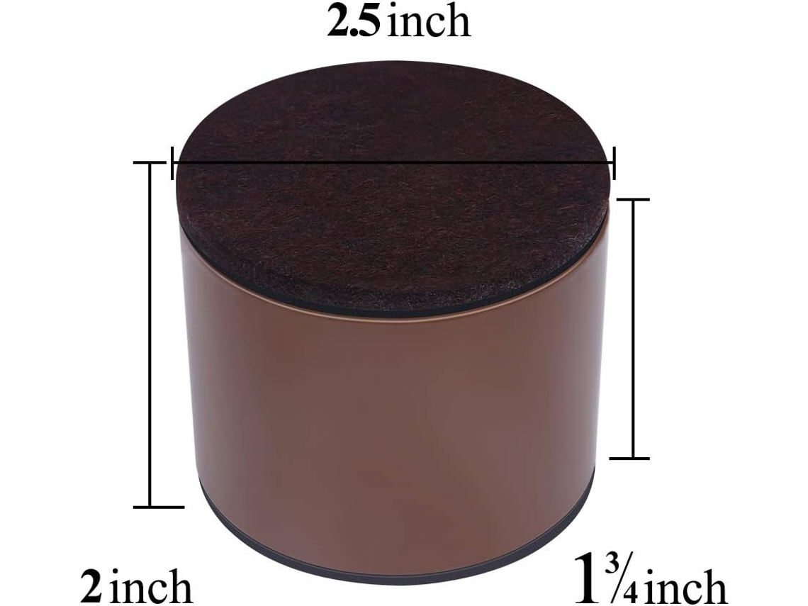 Elevador De Móveis De 5 Cm Em Aço Carbono, Elevador De Cama De 6 Cm Em Aço Carbono, F Slowmoose