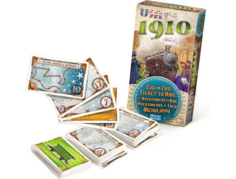 Expansão Jogo de Tabuleiro  Ticket to Ride – USA 1910