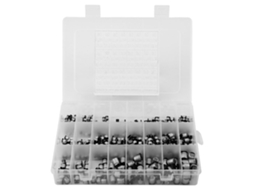 Kit 400 Capacitores Eletrolíticos Smd Alumínio