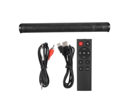 Aetheria barra de Som Bluetooth 5.0 Sem Fio Portátil com Controle Remoto para Tv Home Theater 3d Estéreo