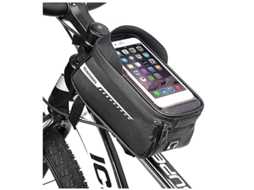 Bolsa Bicicleta 6,5 Ipx8 Orificio Fone Preta Yizhood