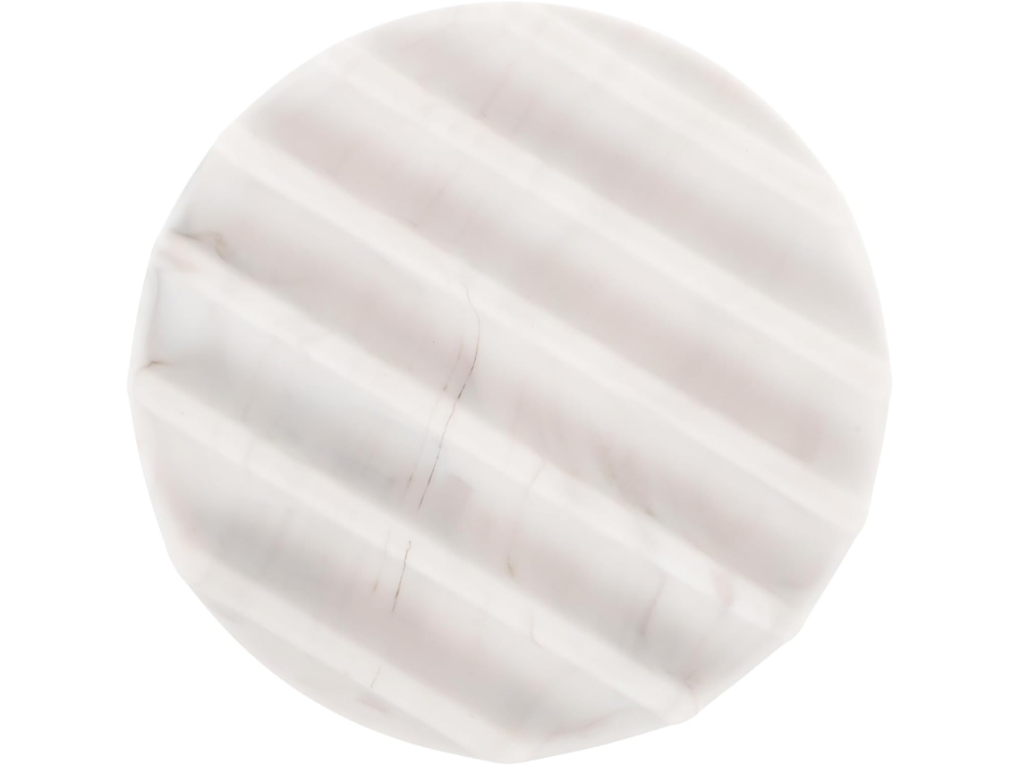 Saboneteira Redonda Para Banheiro, Bandeja De Silicone Para Sabonete Em Barra Com Sistema De Drenagem, Estampa De
