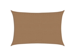 Sun Sail, Sun Sails Vidaxl Cinzento-acastanhado Polietileno (3.5 X 5 M)