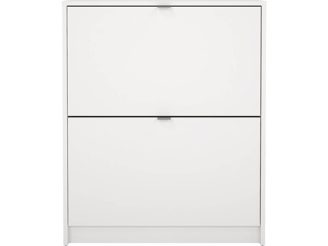 Sapateira TVILUM 2 Portas e 2 Layer Branco (85.2 x 70.3 x 24,05 cm)
