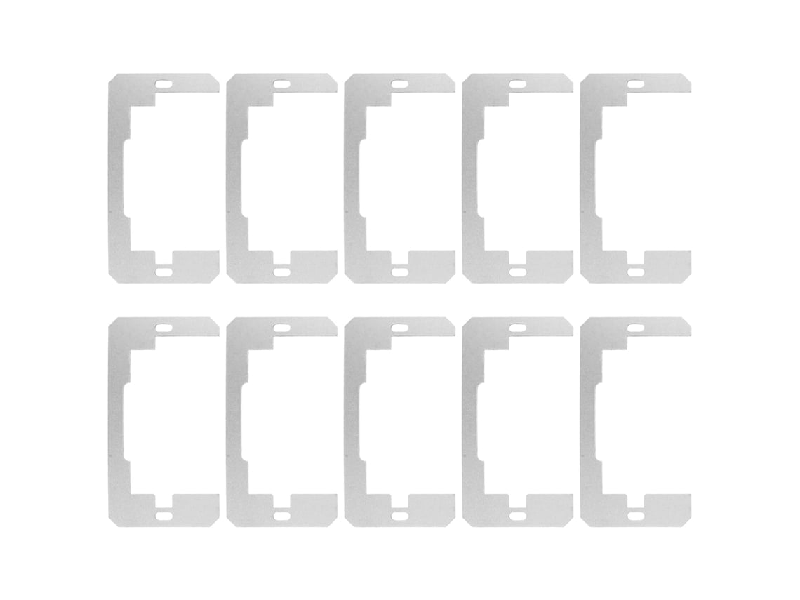 Kit Com 10 Espaçadores Para Tomadas Elétricas De Parede.