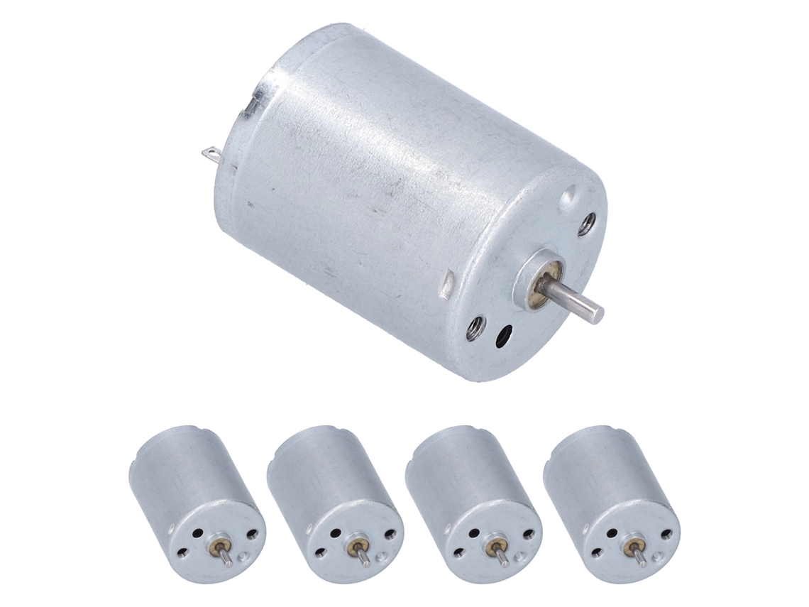 5pcs Motor Dc Rf-370 Resistente A Impactos Motor De Afiador Automático Para Equipamentos De Escritório