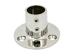 Suporte Redondo de Aço Inoxidável 90 Prateado 22 Mmoem Marine