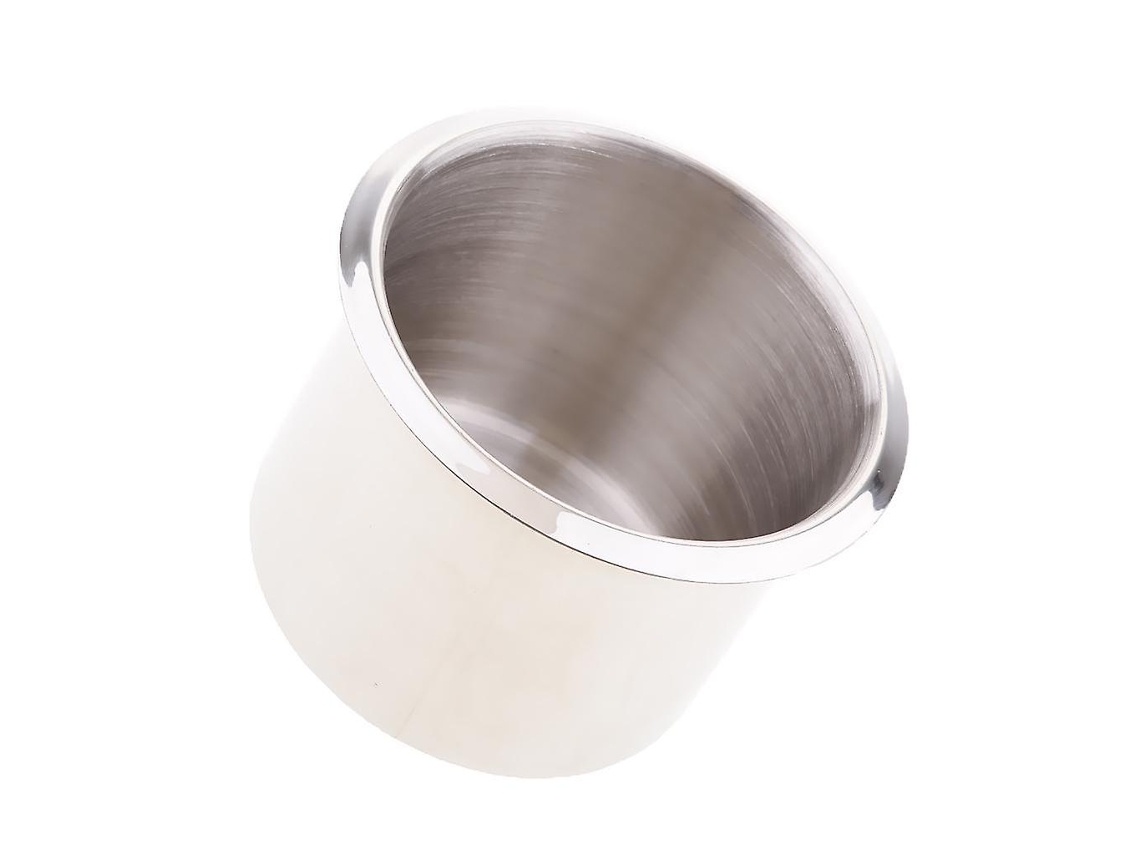 Suporte De Copo Embutido Em Aço Inoxidável Para Barco, Trailer, Motorhome, 68 Mm