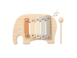 (xilofone De Elefante) Brinquedo Musical Instrumento Musical Infantil Xilofone De Tambor De Esquilo Marabu