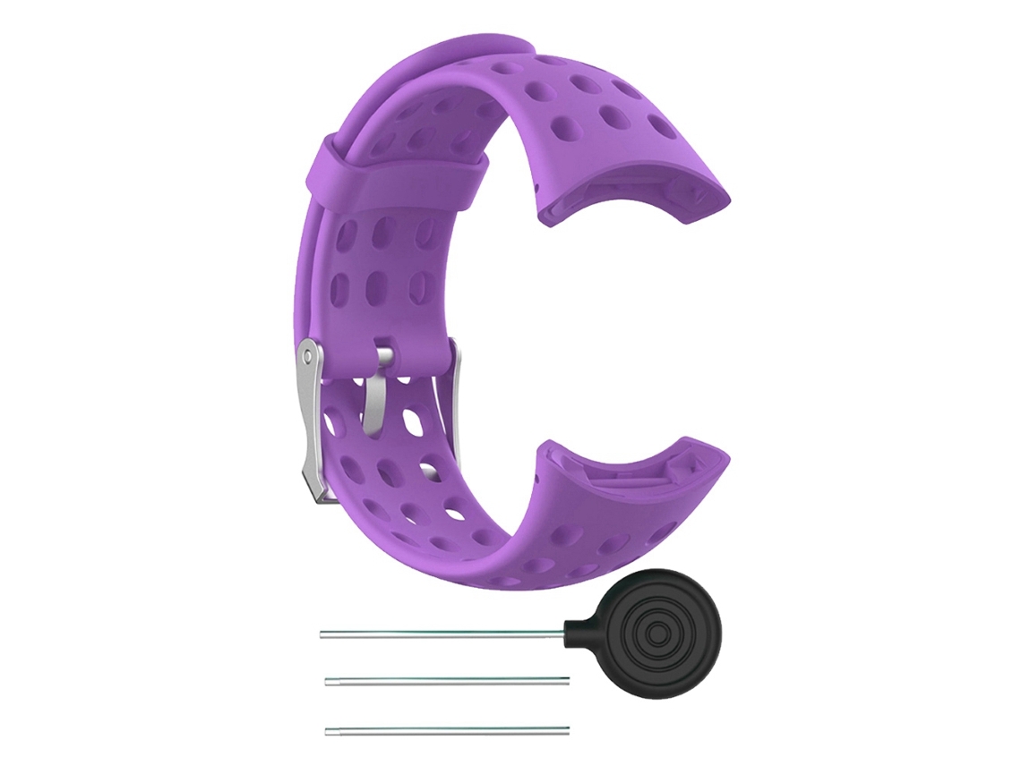 Cinto de Substituição EOOCOO para Relógio Inteligente Suunto com pulseira de silicone roxa