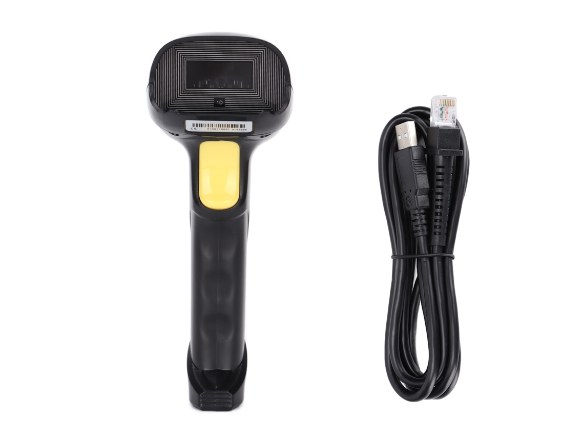 Escáner De Código De Barras Ccd Usb Cableado Portátil Automático 1d 200 Veces/s