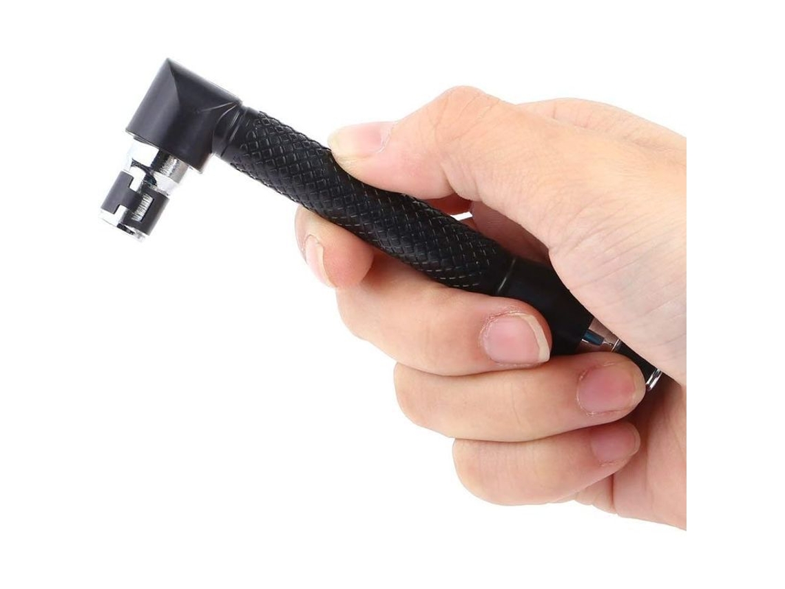 Chave de cubo L dobrada de 1/4" de aço cromo com cabo ergonômico para parafusos
