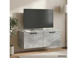 Vidaxl Gabinete De Tv De Parede Cinzento Cimento 78,5 X 31 X 30 Cm