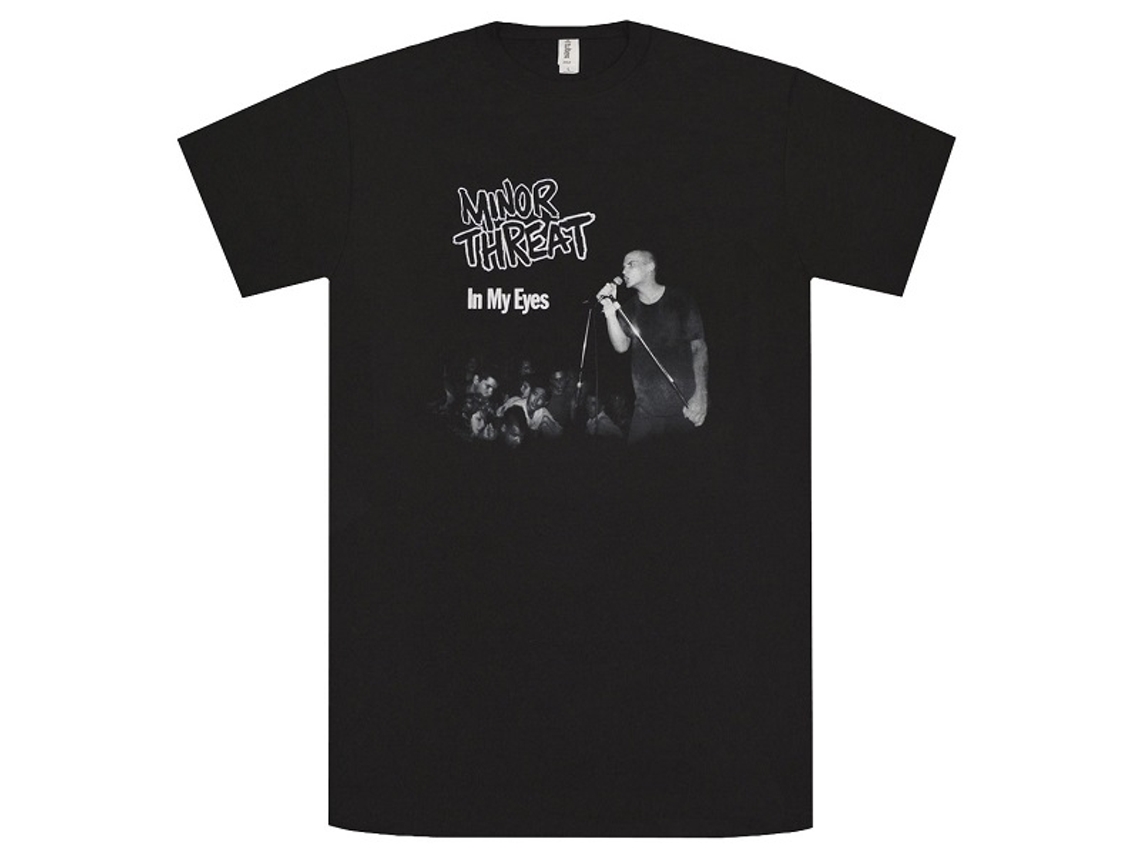 Minor Threat In My Eyes T-shirt Unisex Adults Size:l