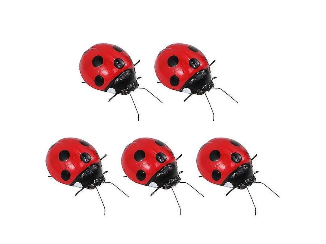 5pcs Ímãs Joaninha
