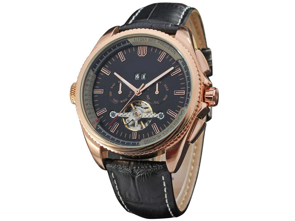 Reloj Mecánico Automático Hombre Empresarial Forsining Acero Inoxidable Impermeable