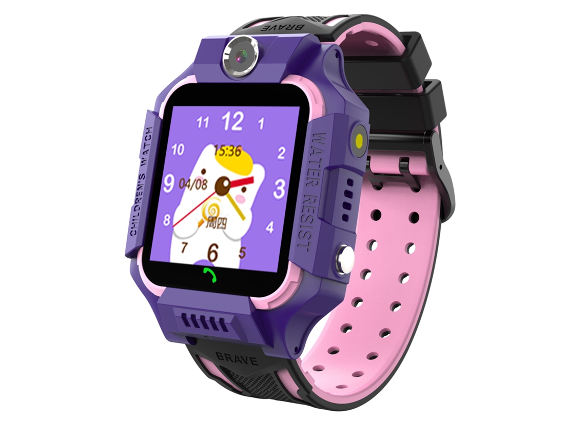 Smartwatch de Rastreamento À Prova D'Água para Crianças/Chamada de Vídeo Z6F-Roxo JL-EIGHT