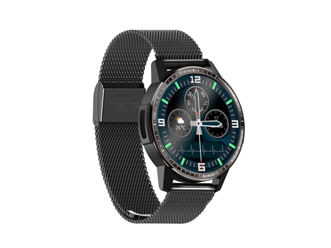 Smartwatches com monitor cardíaco branco Saisiyiky