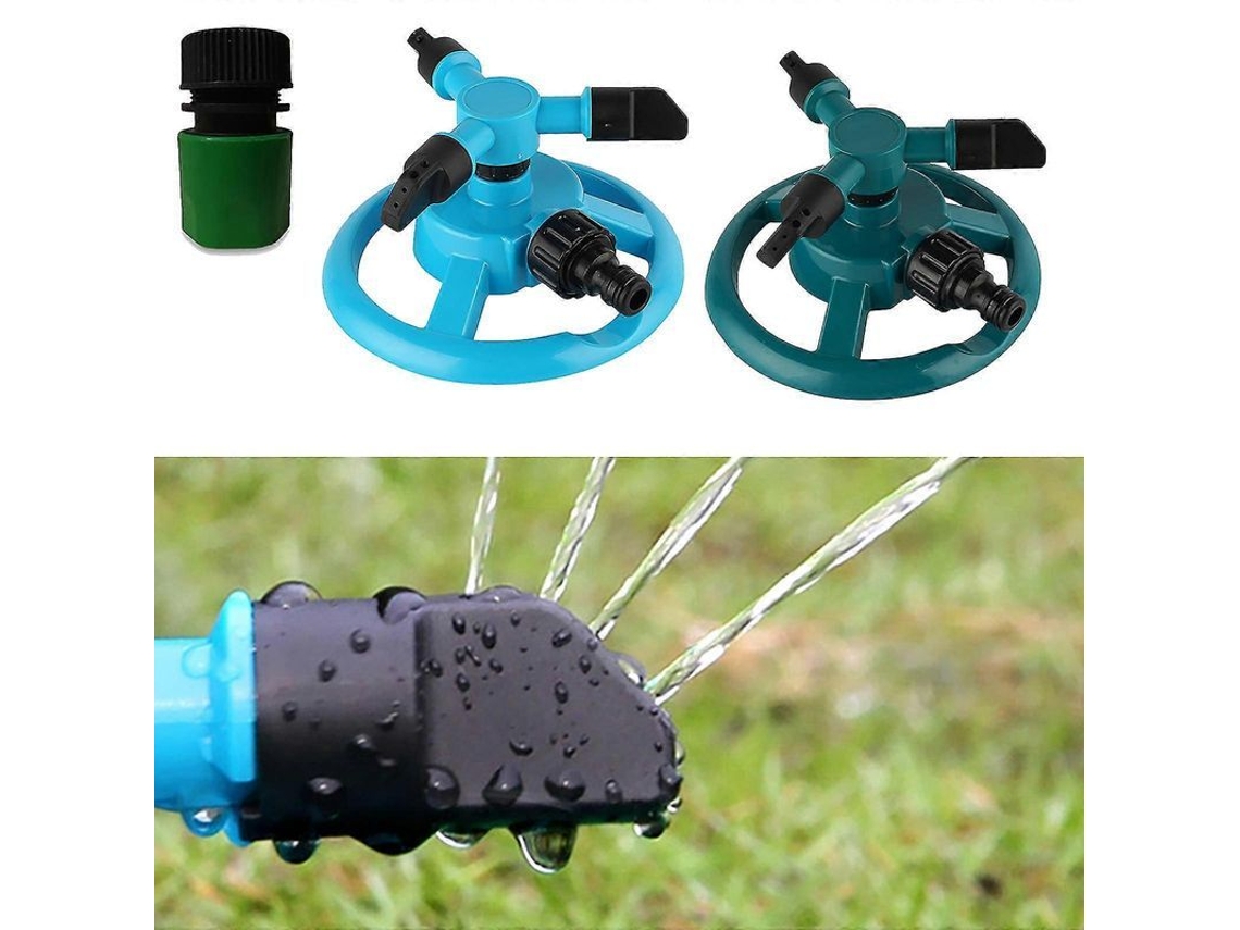 Sistema de Aspersores de Jardim e Gramado com Rotação Automática de 360 Graus