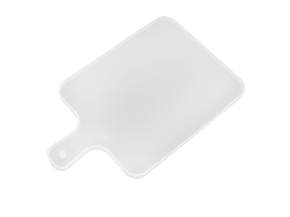 Bandeja de Silicone com Alça para Artesanato, Molde para Resina Epóxi, Porta copos, Pratos de Jantar e Outros Utensílios AQUAFORGE