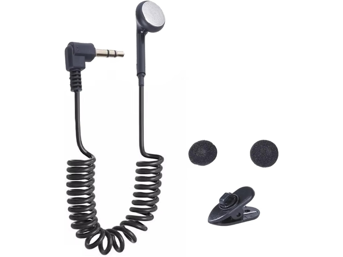 Fone De Ouvido Estéreo Para Mono Com Um Único Canal – 3,5 Mm.