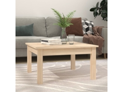 Vidaxl Mesa De Centro 55x55x30 Cm Pinho Maciço