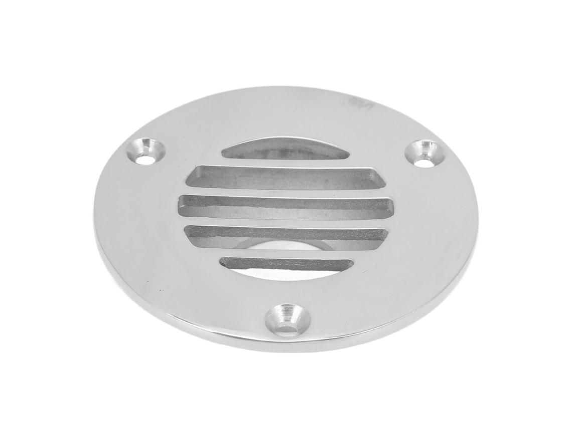 Dreno de deck de barco em aço inox 316 resistente à corrosão, acessório de deck marinho polido S/MARCA