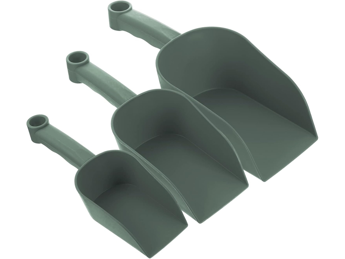 Conjunto De 3 Peças De Pás De Jardinagem, Pás Para Terra De Jardim, Pá De Mão