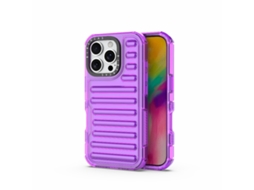 Capa Híbrida Pc Tpu De Alta Transparência Para Iphone 16 Pro - Airbag
