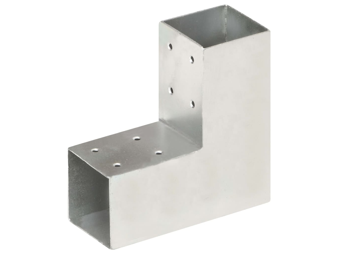 Post Connector, Post Connectors Vidaxl Prateado Metal (71 X 71 Mm)