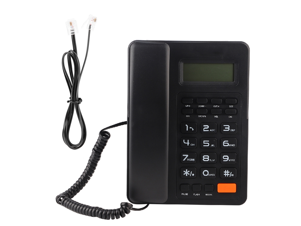 Telefone Fixo Dtmf/fsk Para Parede Ou Escrivaninha