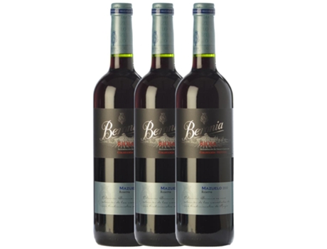Vinho BERONIA Beronia Mazuelo Rioja Reserva (0.75 L - 3 unidades)